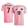DE PAUL #7 Inter Miami CF Soccer Jersey Home Custom Shirt 2025 - bestsoccerstore