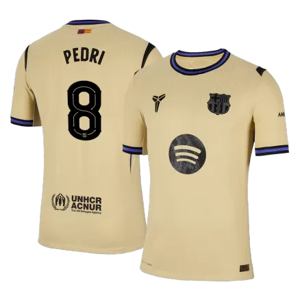 Authentic PEDRI #8 Soccer Jersey Barcelona Away Shirt 2025/26 - bestsoccerstore