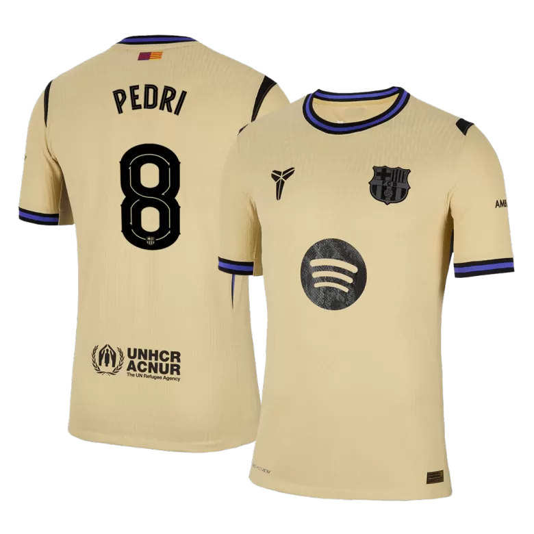 Authentic PEDRI #8 Soccer Jersey Barcelona x Kobe Bryant Away Shirt 2025/26 -UCL - bestsoccerstore