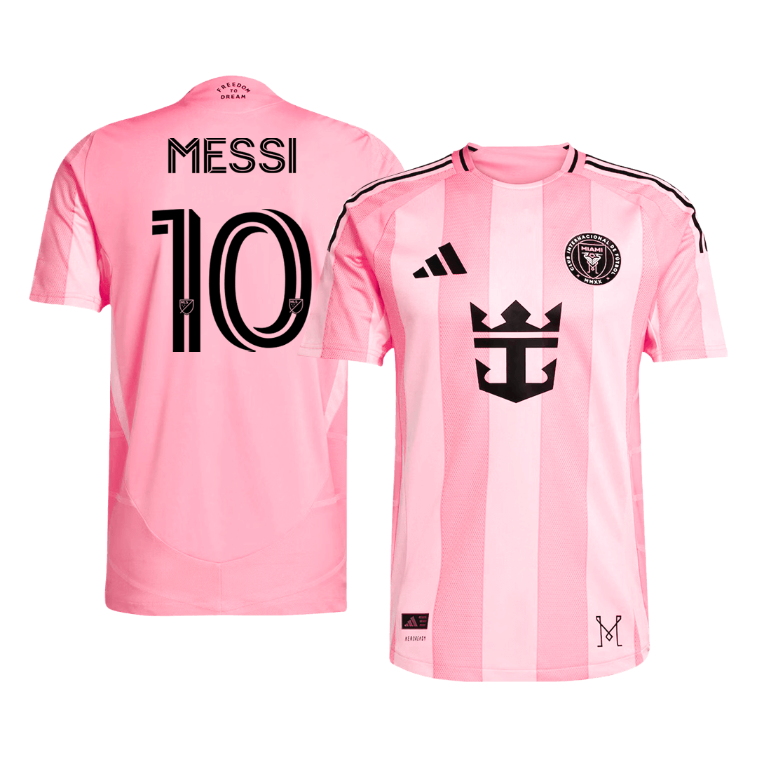 Inter Miami CF MESSI #10 Home Custom Player Version Soccer Jersey 2025 - bestsoccerstore