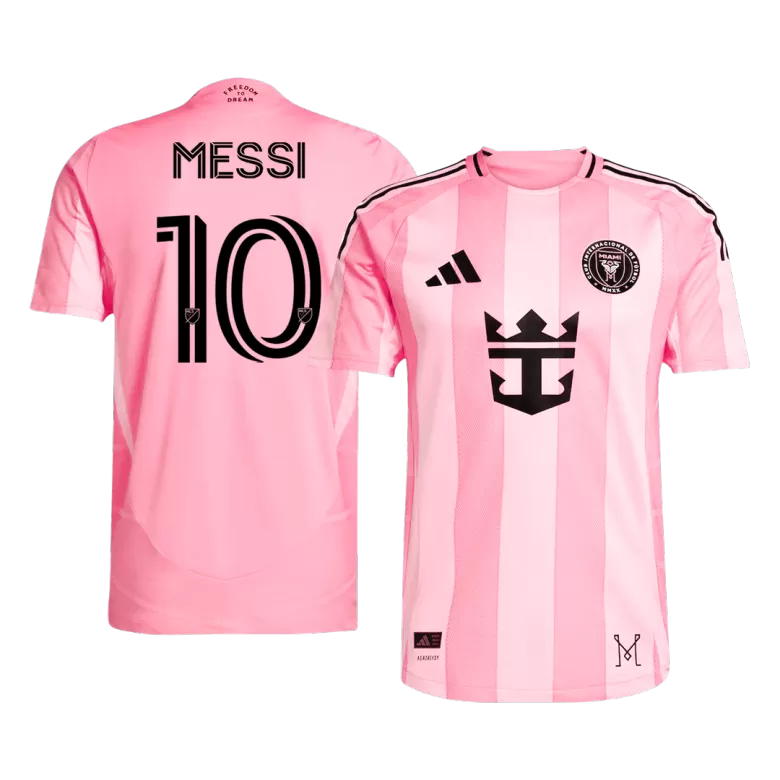 Authentic MESSI #10 Soccer Jersey Inter Miami CF Home Shirt 2025 - bestsoccerstore