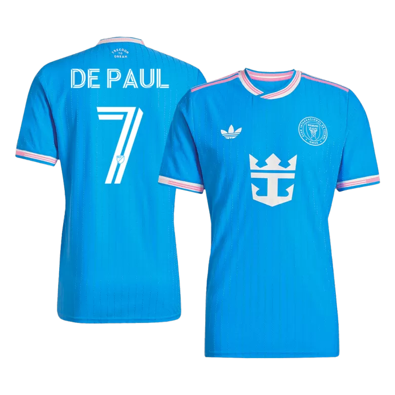 Authentic DE PAUL #7 Soccer Jersey Inter Miami CF Third Away Shirt 2025 - bestsoccerstore