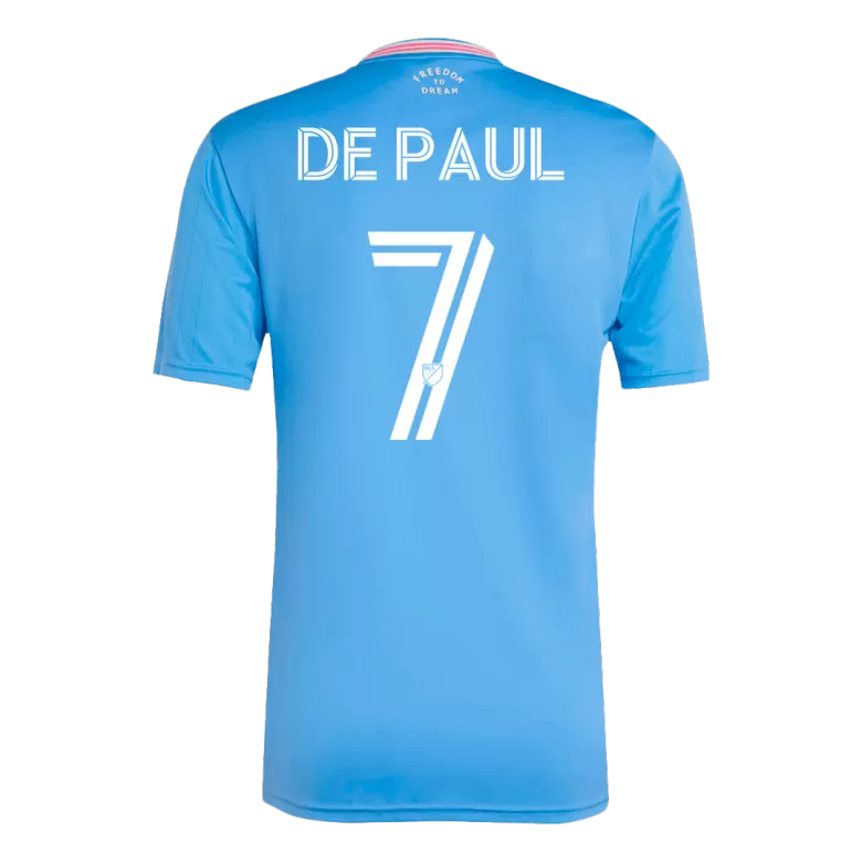 DE PAUL #7 Inter Miami CF Soccer Jersey Third Away Custom Shirt 2025 - bestsoccerstore