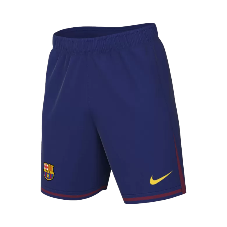 Barcelona Home Soccer Shorts 25/26 Navy - bestsoccerstore