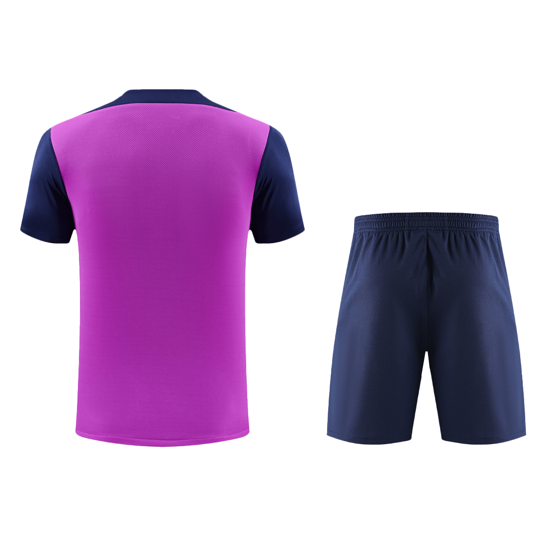 Barcelona Pre-Match Soccer Uniform Kits 2025/26