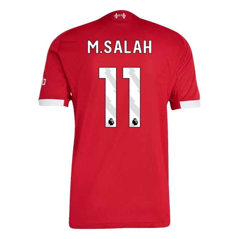 Authentic M.SALAH #11 Soccer Jersey Liverpool Home Shirt 2025/26 - bestsoccerstore