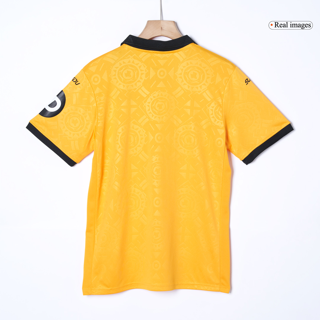 Wolverhampton Wanderers Soccer Jersey Home Custom Shirt 2025/26 - bestsoccerstore