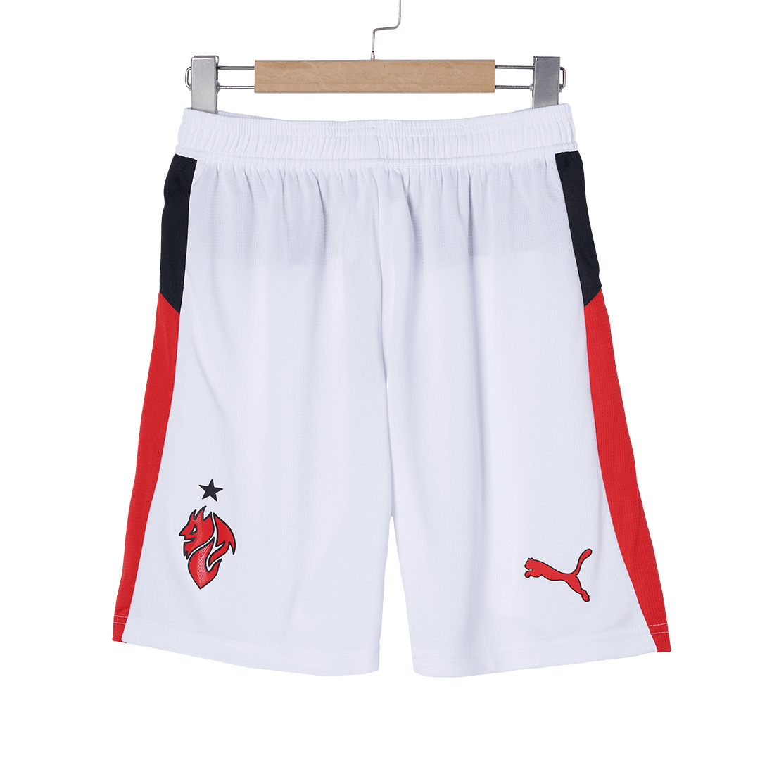 AC Milan Away 2025/26 Custom Full Soccer Kit - bestsoccerstore