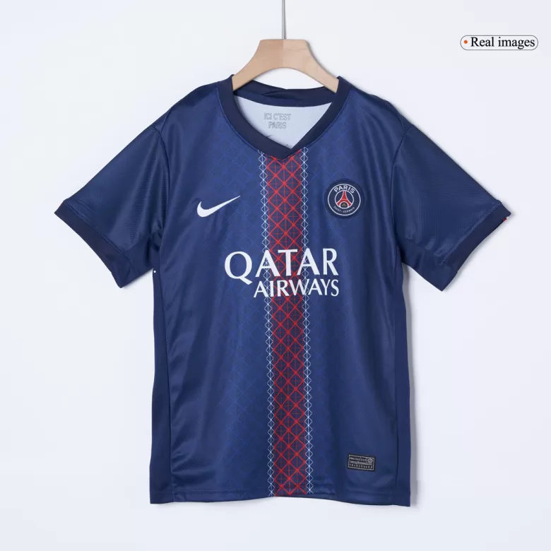 Kids PSG Custom Home Soccer Kits 2025/26 - bestsoccerstore