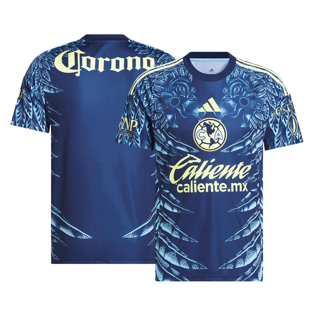 Club America Aguilas Soccer Jersey Away Custom Shirt 2025/26 - bestsoccerstore