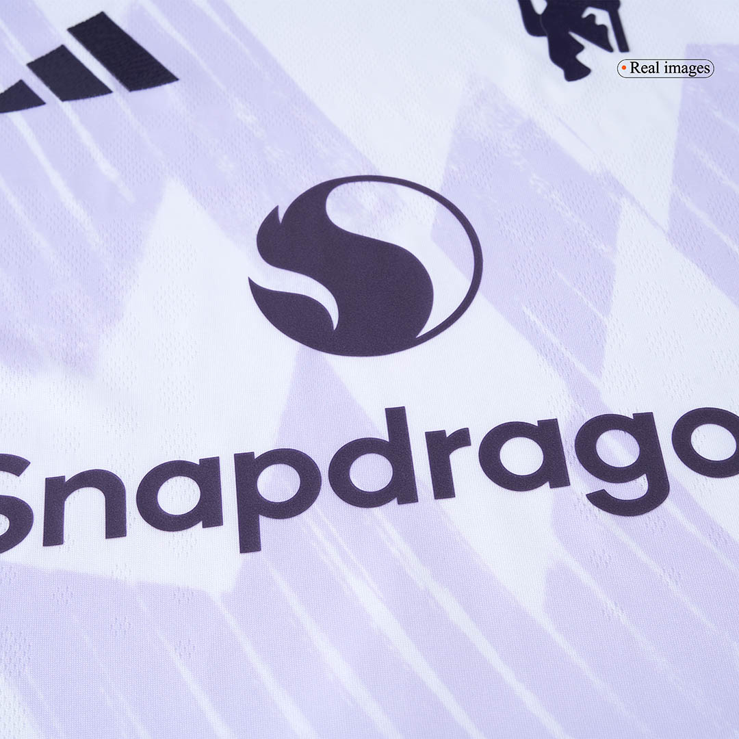 Manchester United Away Custom Player Version Soccer Jersey 2025/26 - bestsoccerstore