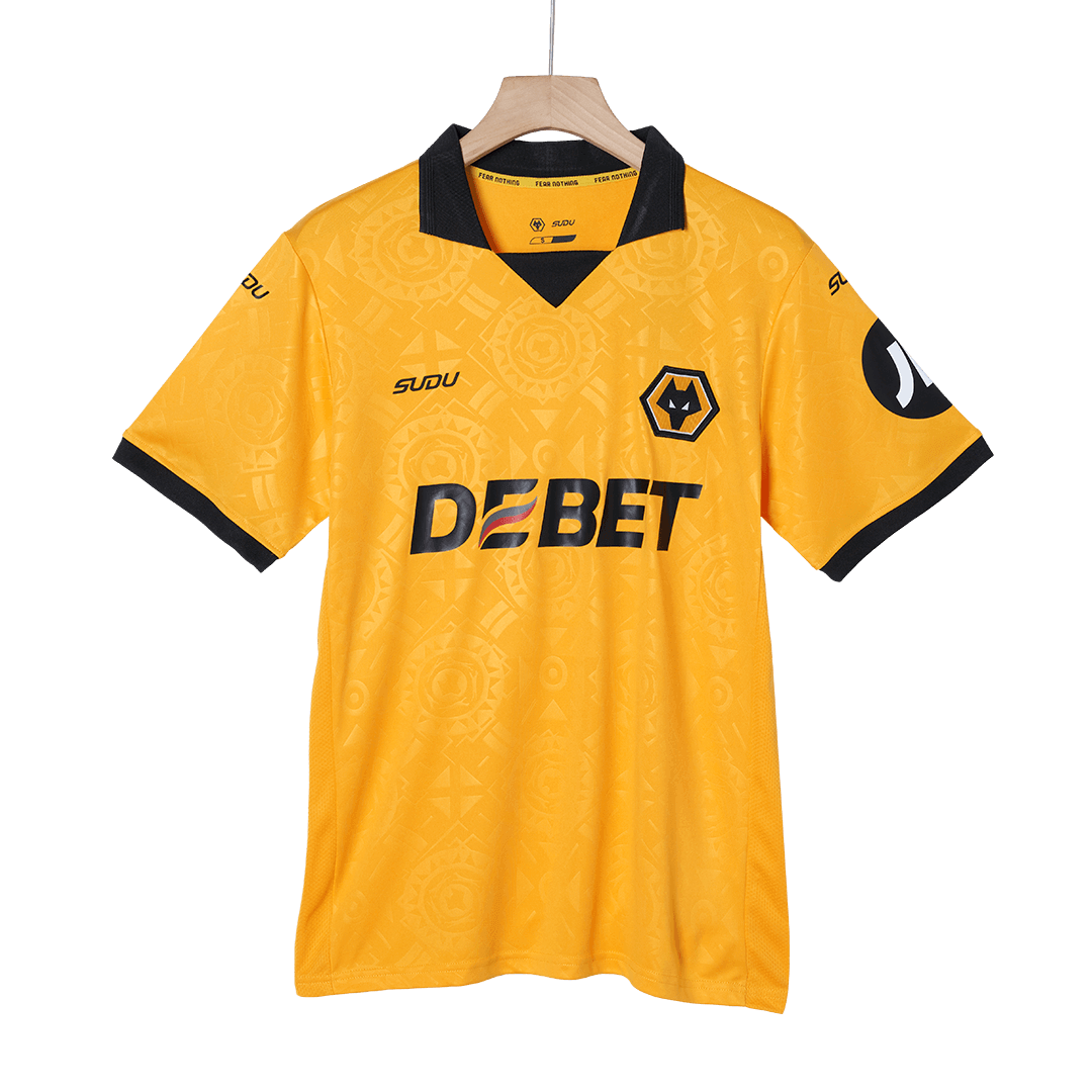 Wolverhampton Wanderers Soccer Jersey Home Custom Shirt 2025/26 - bestsoccerstore