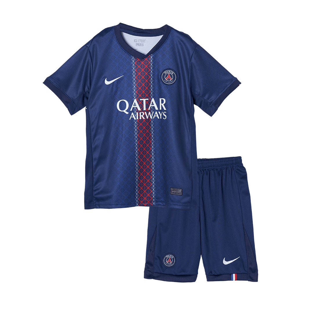 Kids PSG Custom Home Soccer Kits 2025/26