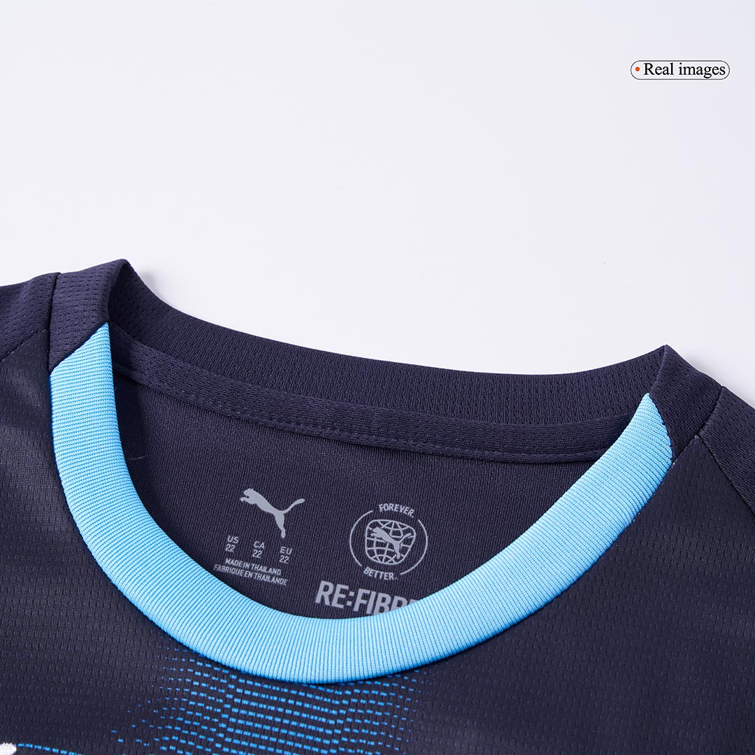 Kids Marseille Away Custom Soccer Kits 2025/26 - bestsoccerstore