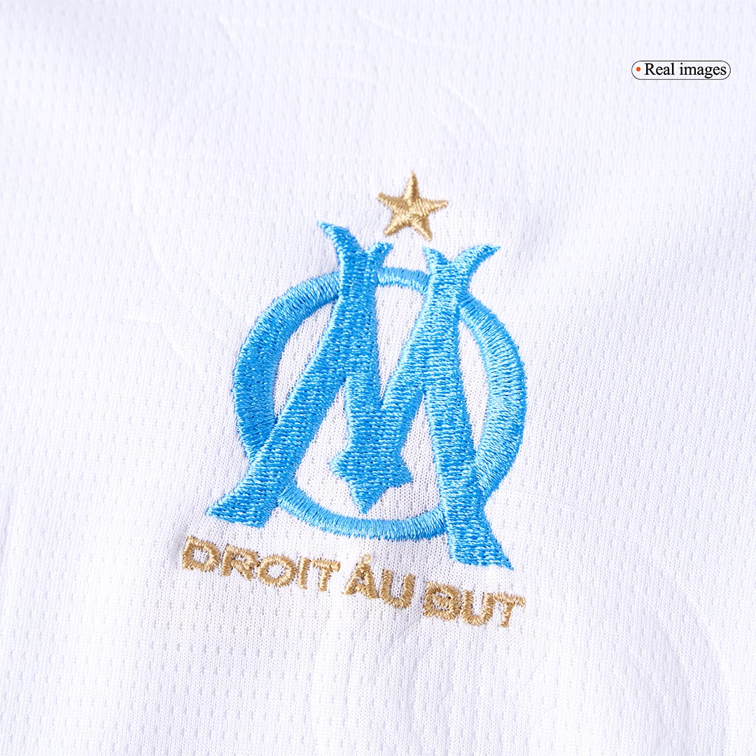Kids Marseille Home Custom Soccer Kits 2025/26 - bestsoccerstore