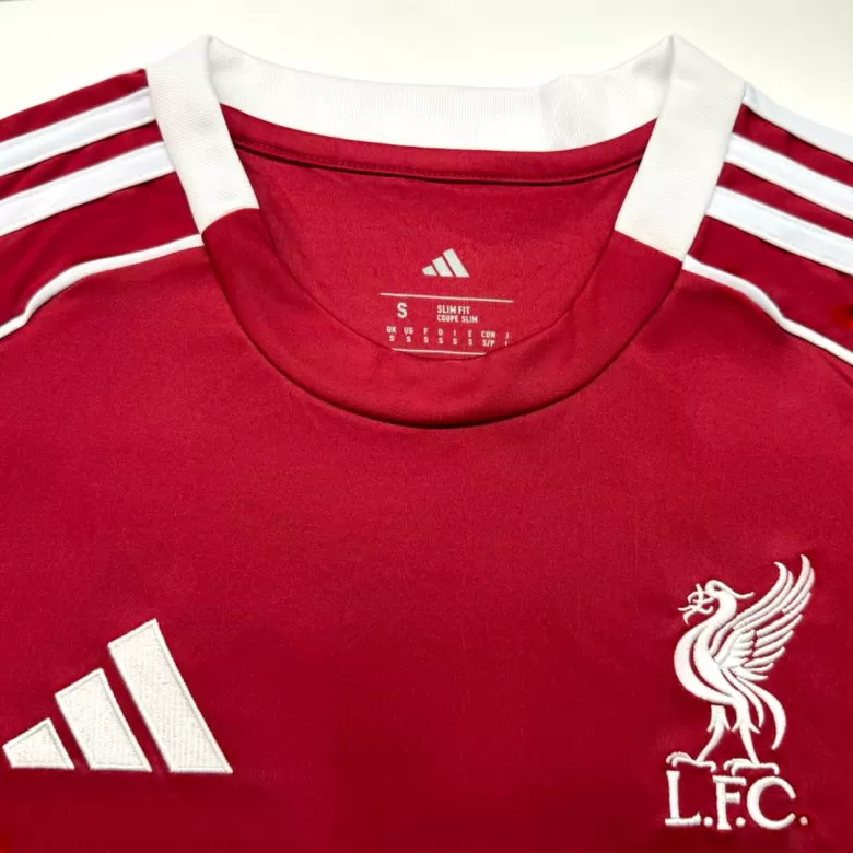 Liverpool Soccer Jersey Home Custom Shirt 2025/26 - bestsoccerstore