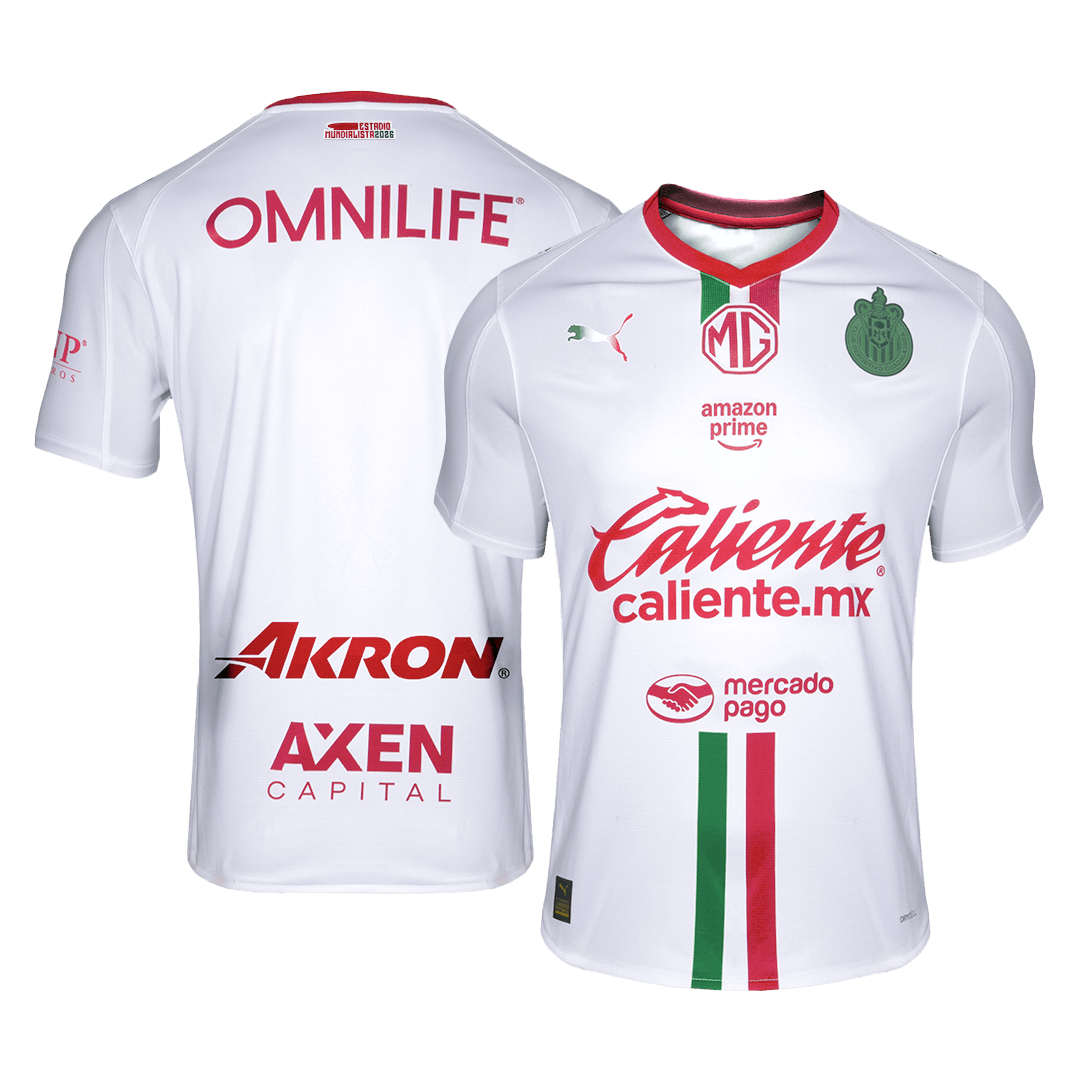 Chivas Soccer Jersey Away Custom Shirt 2025/26 - bestsoccerstore