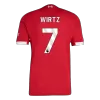 Authentic WIRTZ #7 Soccer Jersey Liverpool Home Shirt 2025/26 - bestsoccerstore