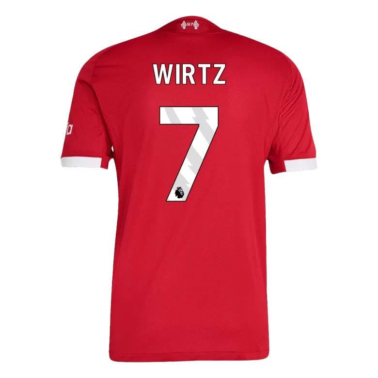 Authentic WIRTZ #7 Soccer Jersey Liverpool Home Shirt 2025/26 - bestsoccerstore