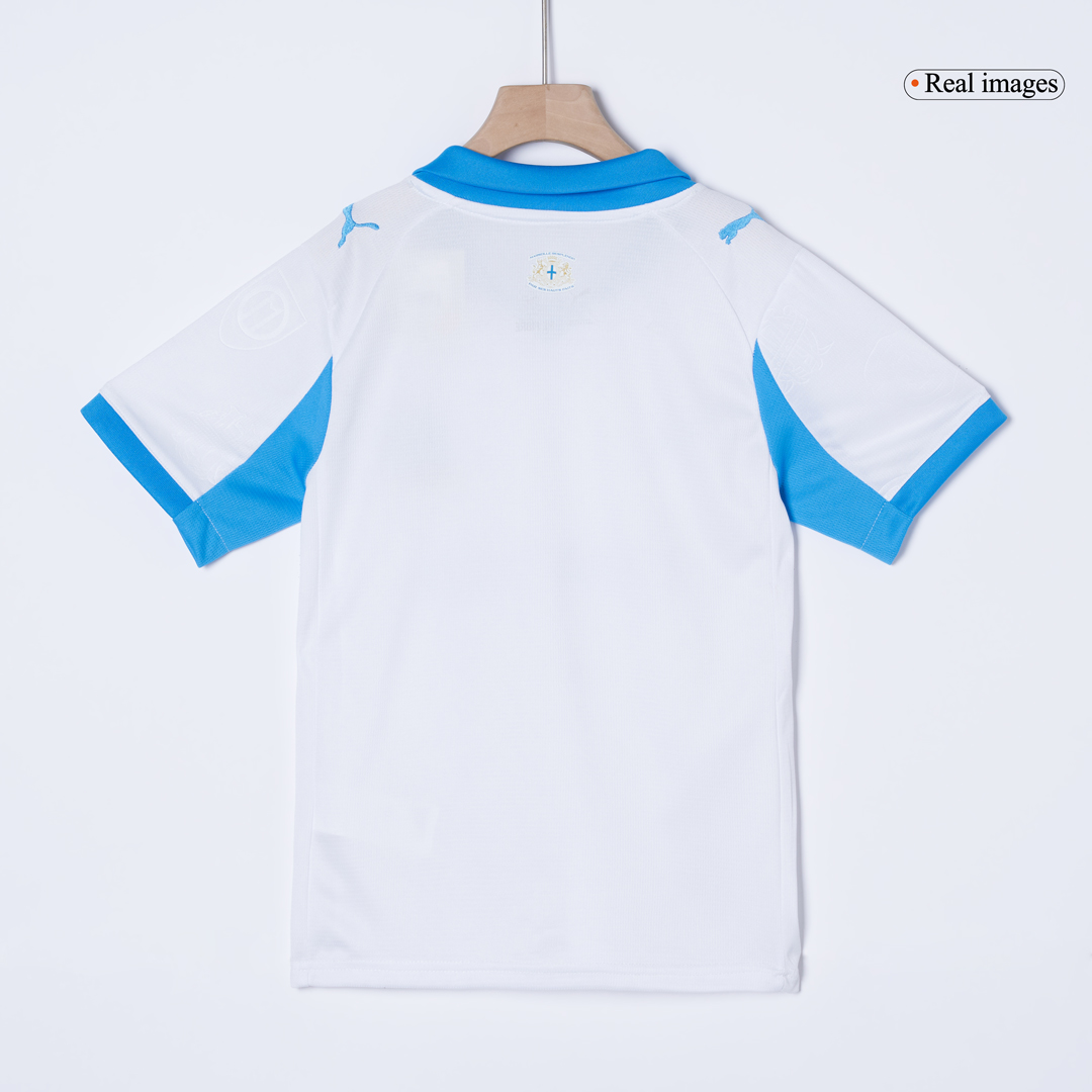 Kids Marseille Home Custom Soccer Kits 2025/26 - bestsoccerstore