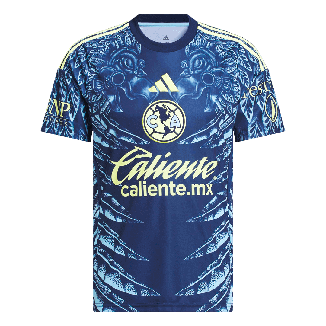 Club America Aguilas Soccer Jersey Away Custom Shirt 2025/26 - bestsoccerstore