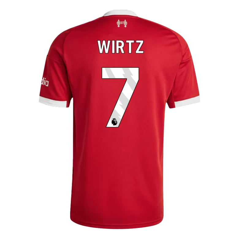 WIRTZ #7 Liverpool Soccer Jersey Home Custom Shirt 2025/26 - bestsoccerstore