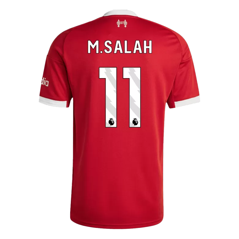 M.SALAH #11 Liverpool Soccer Jersey Home Custom Shirt 2025/26 - bestsoccerstore