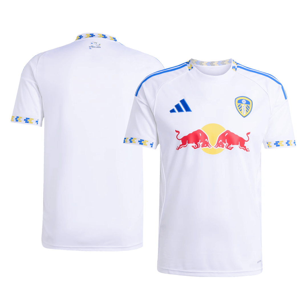 Leeds United Soccer Jersey Home Custom Shirt 2025/26 - bestsoccerstore