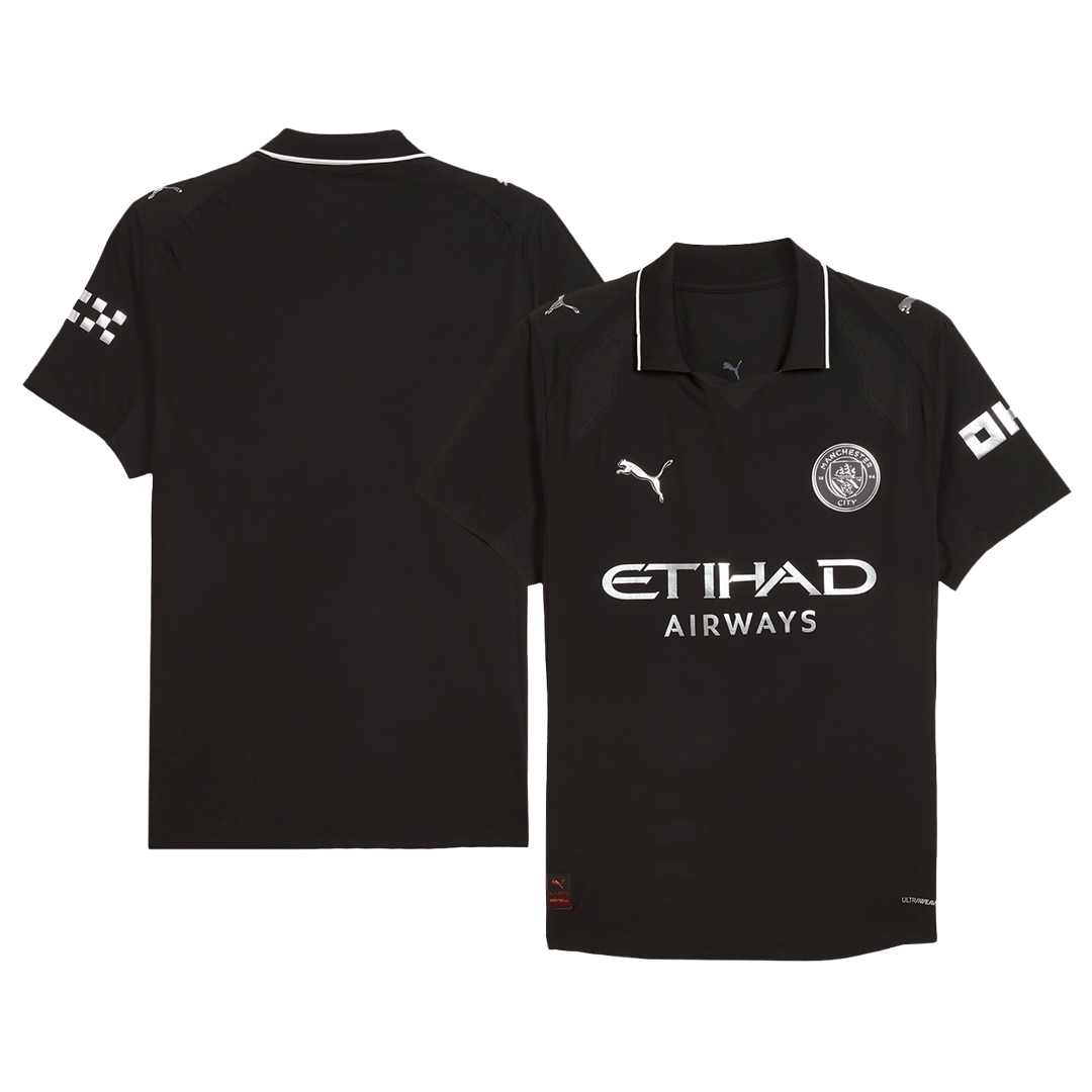 Manchester City Away Custom Player Version Soccer Jersey 2025/26
