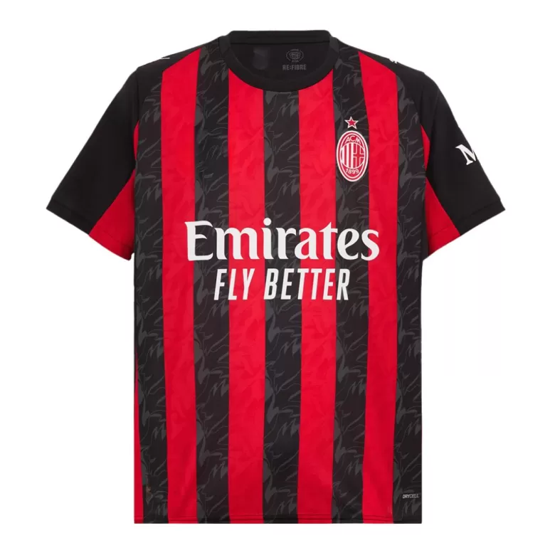 AC Milan Soccer Jersey Home Custom Shirt 2025/26 - bestsoccerstore