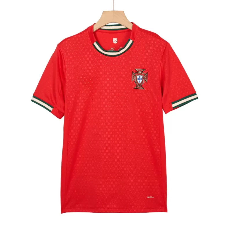 Portugal Soccer Jersey Home Custom Shirt 2025 - bestsoccerstore