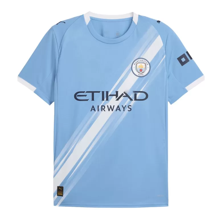 Manchester City Soccer Jersey Home Custom Shirt 2025/26 - bestsoccerstore