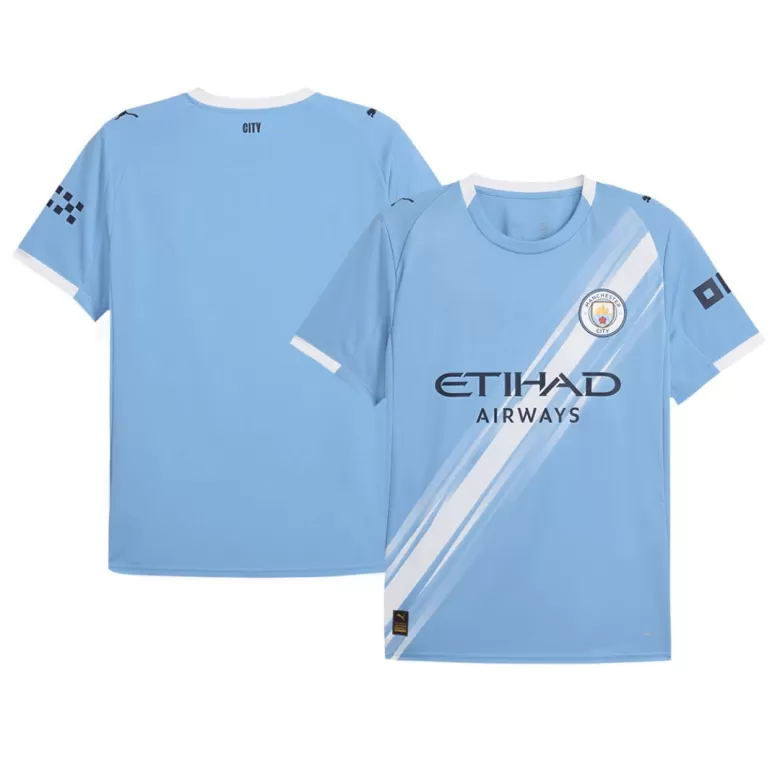 Manchester City Soccer Jersey Home Custom Shirt 2025/26 - bestsoccerstore