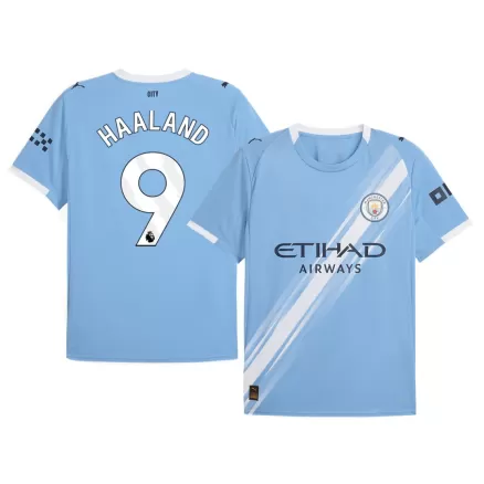 HAALAND #9 Manchester City Soccer Jersey Home Custom Shirt 2025/26 - bestsoccerstore