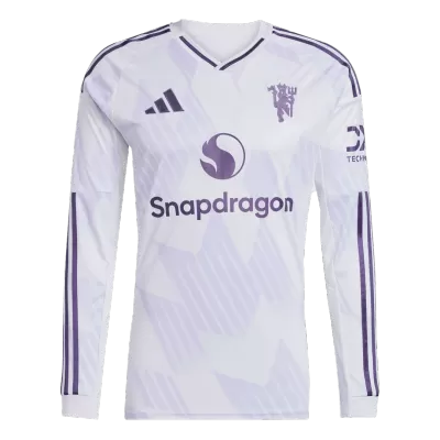 Manchester United Long Sleeve Jersey Away Football Shirt 2025/26 - bestsoccerstore