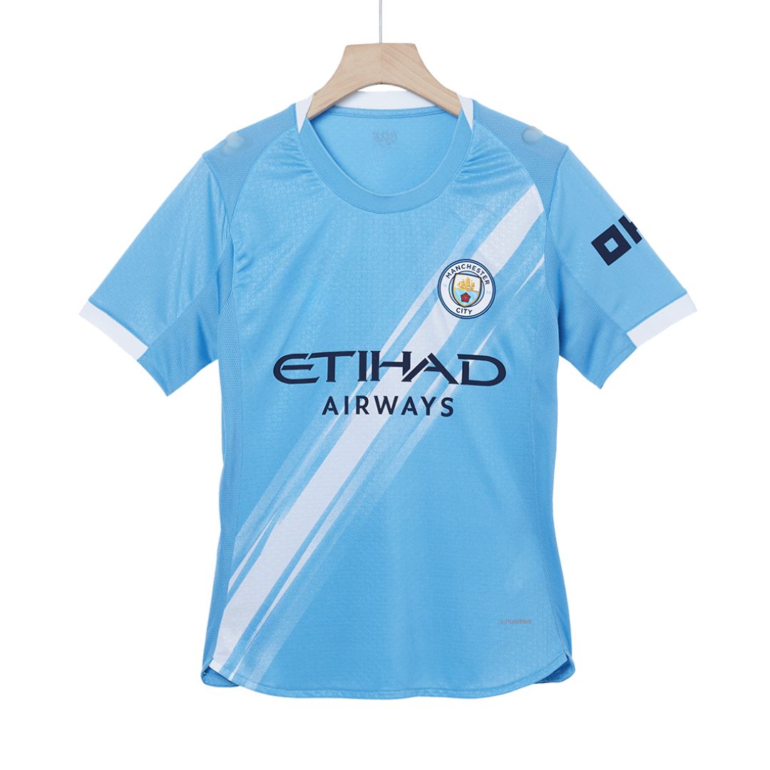 Manchester City Home Custom Player Version Soccer Jersey 2025/26 - bestsoccerstore