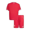Kids Liverpool Custom Home Soccer Kits 2025/26 - bestsoccerstore