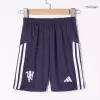 Kids Manchester United Custom Away Soccer Kits 2025/26 - bestsoccerstore