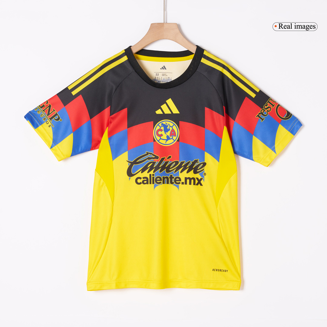 Kids Club America Aguilas Home Custom Soccer Kits 2025/26 - bestsoccerstore