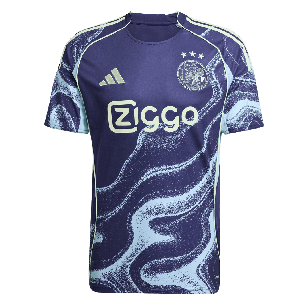 Ajax Soccer Jersey Away 2025/26 Custom Shirt - bestsoccerstore