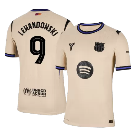 Authentic LEWANDOWSKI #9 Soccer Jersey Barcelona x Kobe Bryant Away Shirt 2025/26 -UCL - bestsoccerstore