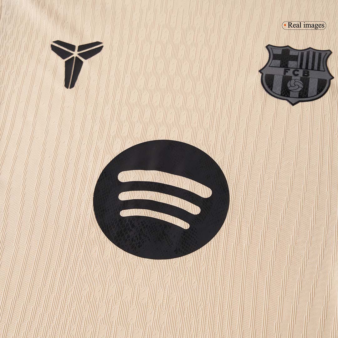 Barcelona x Kobe Bryant LAMINE YAMAL #10 Away Custom Player Version Soccer Jersey 2025/26 - UCL - bestsoccerstore