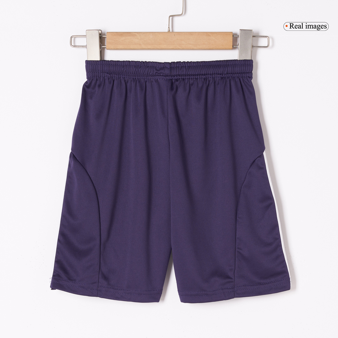 Kids Manchester United Custom Away Soccer Kits 2025/26 - bestsoccerstore