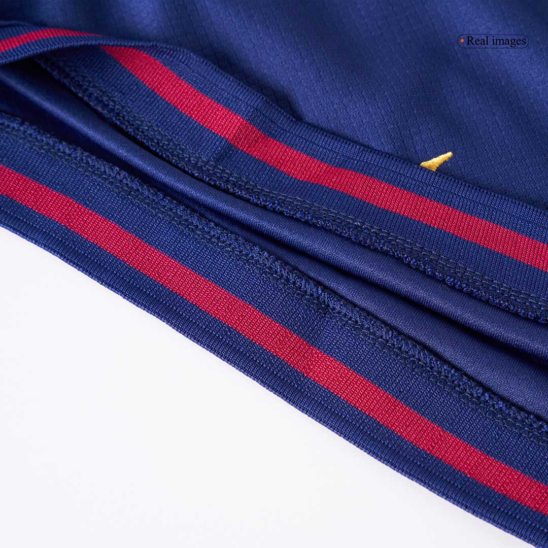 Barcelona Soccer Shorts Custom Home 2025/26 - bestsoccerstore