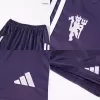 Kids Manchester United Custom Away Soccer Kits 2025/26 - bestsoccerstore