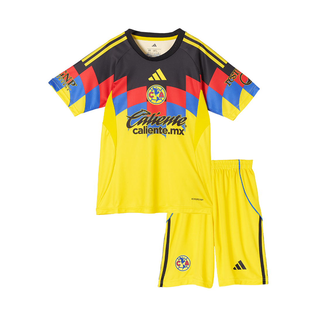 Kids Club America Aguilas Home Custom Soccer Kits 2025/26 - bestsoccerstore
