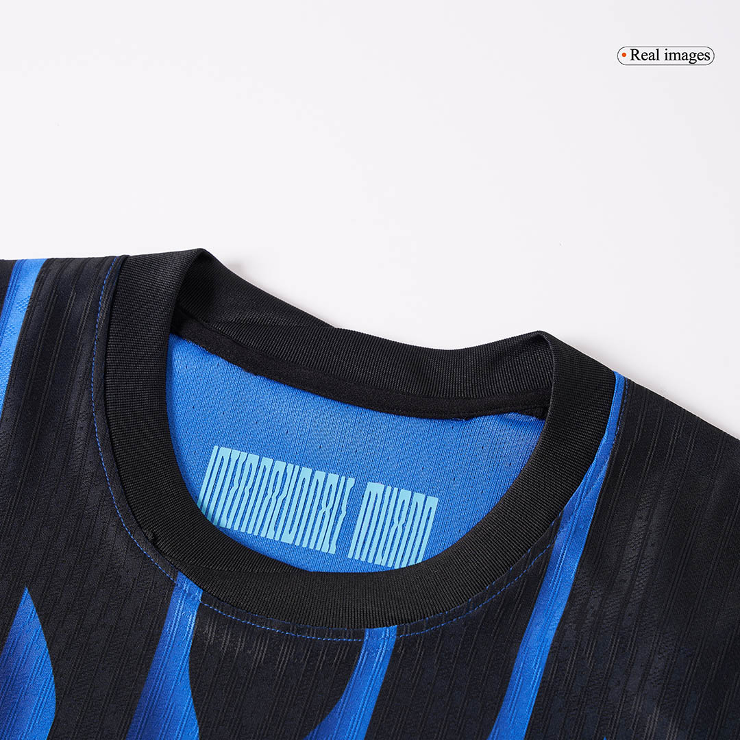 Inter Milan Home Custom Player Version Soccer Jersey 2025/26 - bestsoccerstore