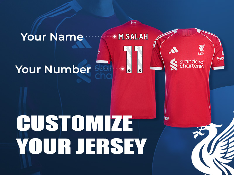 Liverpool Customize jerseys - bestsoccerstore