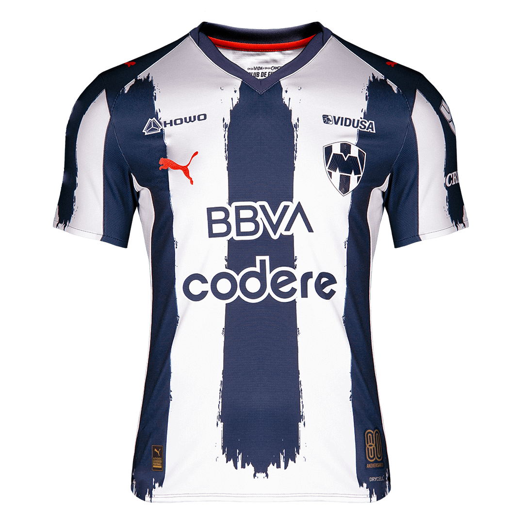 Monterrey Soccer Jersey Home Custom Shirt 2025/26 - bestsoccerstore