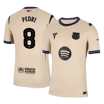 Authentic PEDRI #8 Soccer Jersey Barcelona x Kobe Bryant Away Shirt 2025/26 -UCL - bestsoccerstore